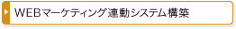 WEBマーケティング連動システム構築
